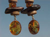 Baltic Honey Amber Driftwood Earrings