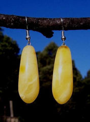 Butterscotch Teardrop Earrings