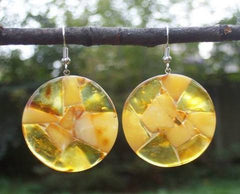 Baltic Mosaic Sun Earrings